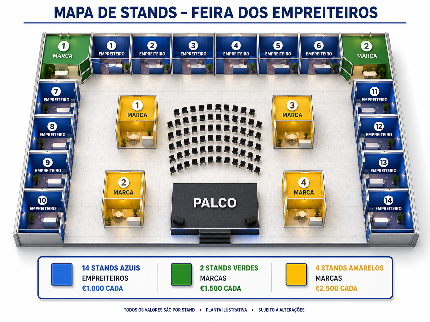 Mapa de stands